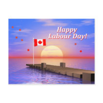 Happy Labour Day Canada Dock postcards by canadianpeer Happy Labour Day Canada Dock postcards
