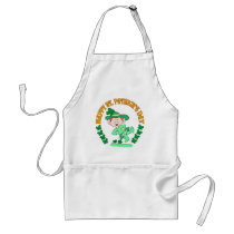 Happy Leprechaun aprons