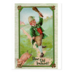 Happy Leprechaun Postcard