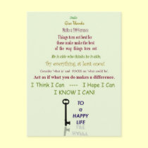 Happy Life Postcard