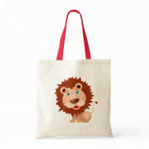 HAPPY LION TOTE BAG