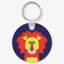 HAPPY LION KEYCHAIN by nassosvakalis HAPPY LION KEYCHAIN