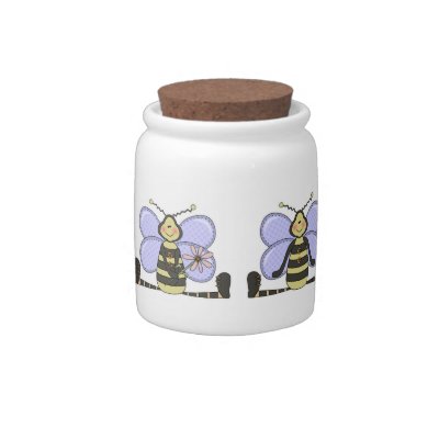 happy little bees candy jar Zazzle_candyjar