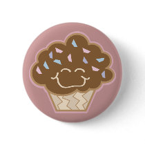 happy little chocolate cupcake buttons