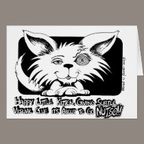 Happy Little Kitten... About to go NUTSO! cards