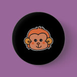 happy little monkey face