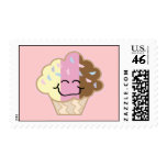happy little neopolitan cupcake stamp