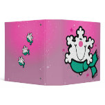 happy little snowflake notebook 3 ring binders