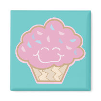 happy little strawberry cupcake magnets by cupcakewear happy little strawberry cupcake magnets