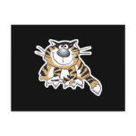 happy little tiger post cards