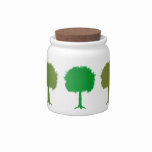 Happy Little Trees Jars candy jars