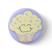 happy little vanilla cupcake buttons