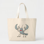Happy Lobster Cartoon Bag