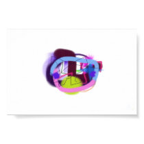 Happy Lucky Easy Positive Liberating Art posters