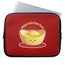 Happy Lunar New Year! Laptop Computer Sleeves