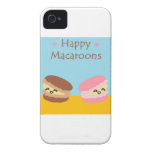 Happy Macaroons iPhone 4 Covers