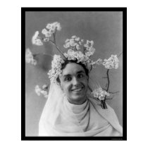 Happy Man with Flowers in His Hair 1895 posters