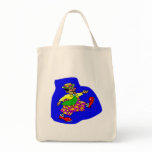 Happy Marching Clown Canvas Bag