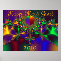 Happy Mardi Gras!  2010 Print