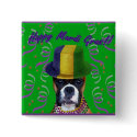 Happy Mardi Gras Boxer button by ritmoboxer Happy Mardi Gras Boxer button