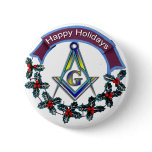 Happy Masonic Holidays buttons
