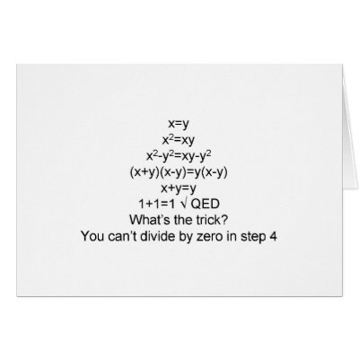 Happy Math Class Greeting Card by rct3freak24076