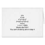 Happy Math Class Greeting Card