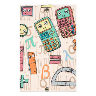 Math Teacher Stationery | Zazzle