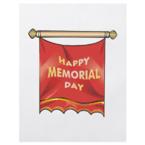 Happy Merial Day Banner Full Color Flyer