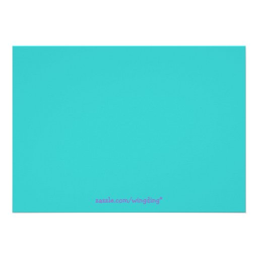 Happy Mermaid Pool Party Custom Invitations