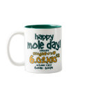 HAPPY MOLE DAY ! (Avogadro's Number) mugs