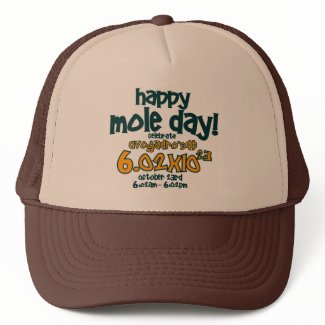 Happy Mole Day Hat hat