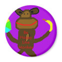 happy Monkey Magnet by arnoldzpygmypuff happy Monkey Magnet