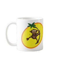 happy Monkey on your mug by adellaandmella happy Monkey on your mug