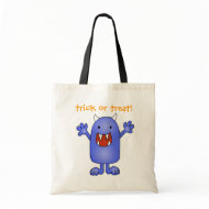 Happy Monster trick or treat! bag