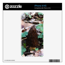 Happy Morel Hunting iPhone 4/ 4s Skin skins
