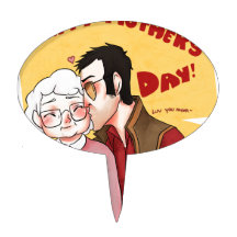 Happy Mother Day Series 3 Cake Toppers