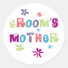 Happy Mother of the Groom Gift Sticker