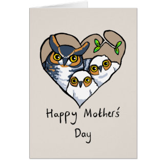 Owl Mothers Day Gifts on Zazzle