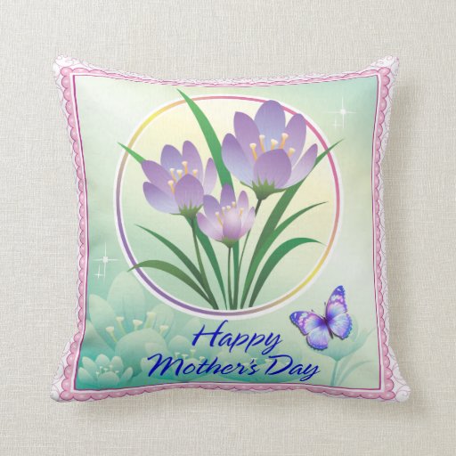 Happy Mother's Day 2 Pillows Zazzle
