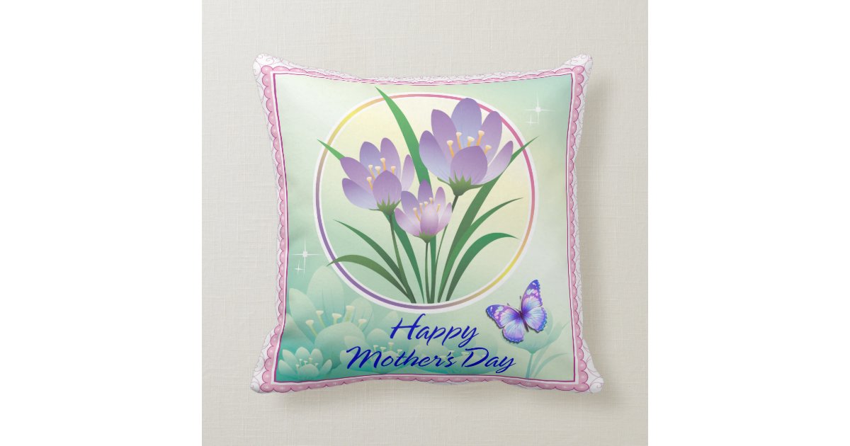Happy Mother's Day 2 Pillows Zazzle