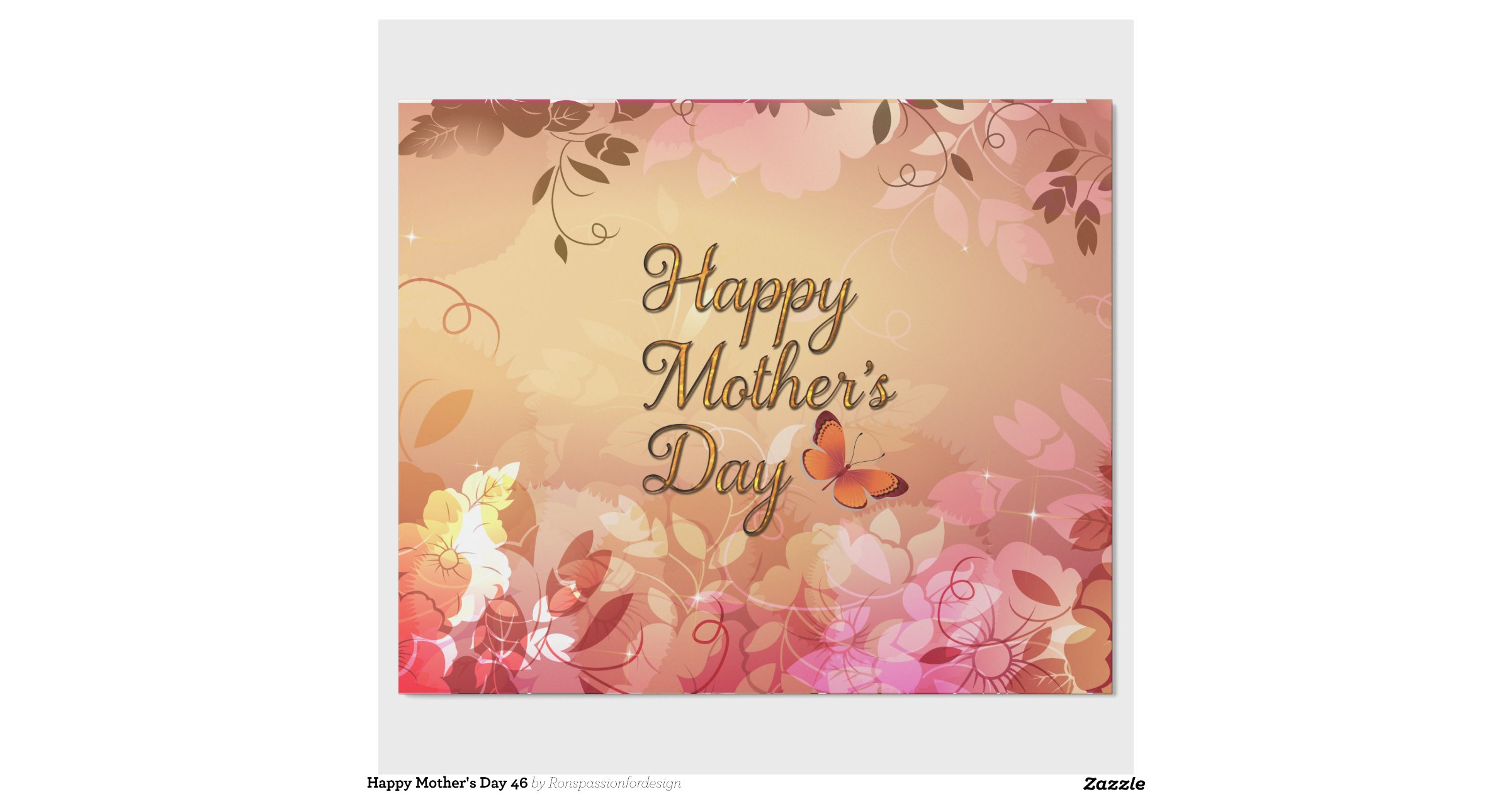 Happy Mother's Day 46 Wrapping Paper Zazzle