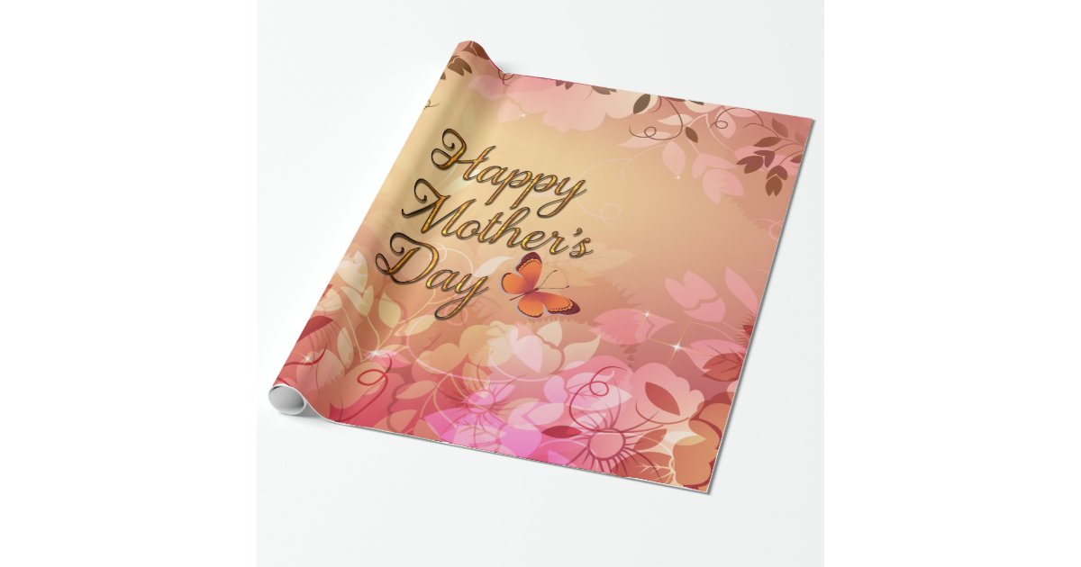 Happy Mother's Day 46 Wrapping Paper Zazzle