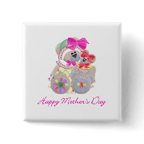 Happy Mother's Day (9) Pinback Buttons