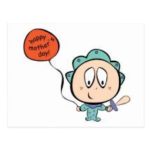 Happy Mother's Day Baby Post Cards