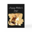 Happy Mother's Day Boxer Greeting card