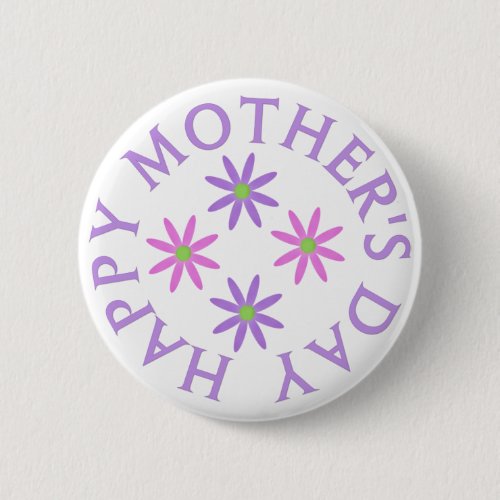 Happy Mothers Day Button