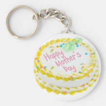 Happy Mother's day cake Keychain