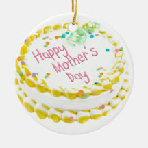Happy Mother's day cake Ornaments