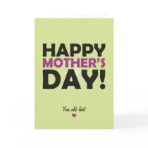 Happy Mother's Day Greeting Card